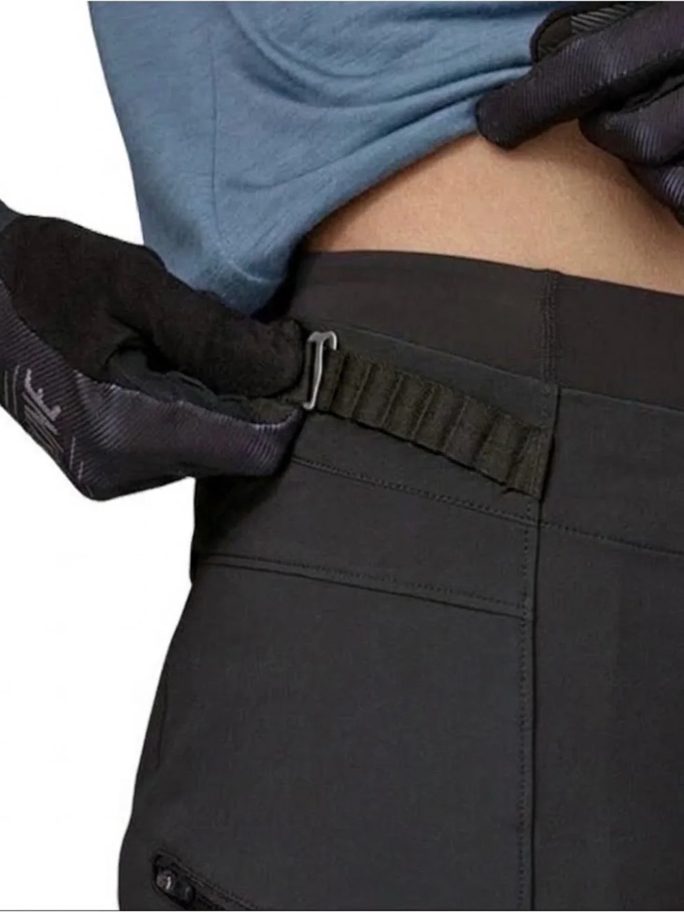 Patagonia Women’s Dirt Craft Mountain Bike Shorts WITH Padded Liner Size 4 Black